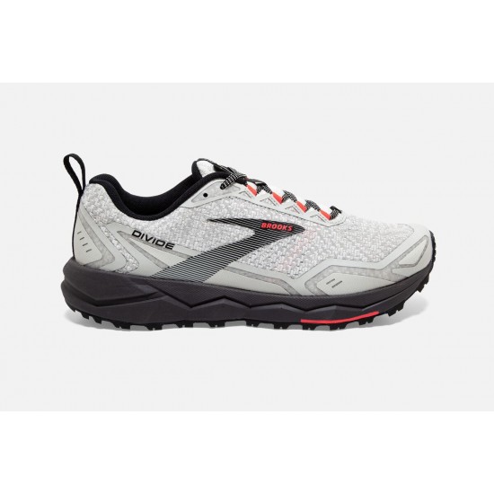 Brooks Divide White/Grey/Fiery Coral CA4752-109 Women