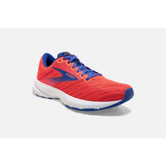 Brooks Launch 7 Coral/Claret/Blue CA4732-156 Women