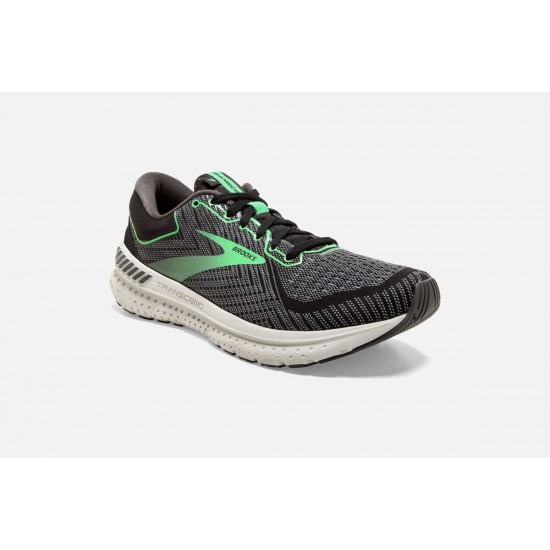 Brooks Transcend 7 Black/Ebony/Green CA7580-243 Women